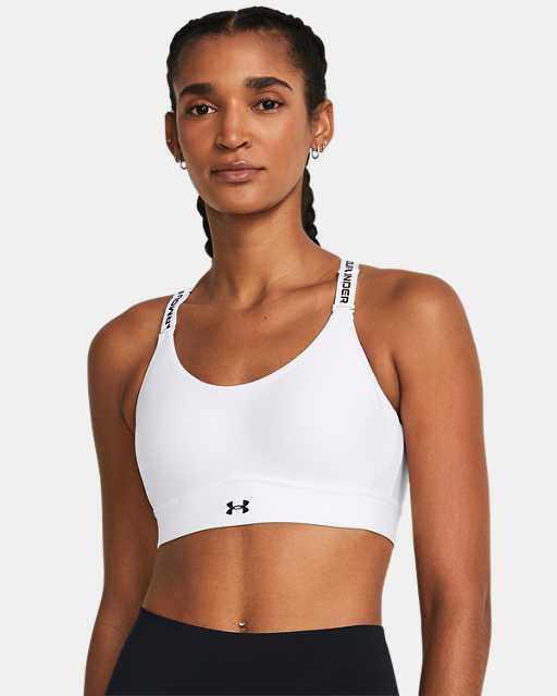 Women's - Fitted Fit Sport Bras or Long Sleeves or Hoodies and Sweatshirts  in White or Brown for Training